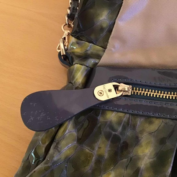 GUY LAROCHE Crocodile Chain Bag - Picture 7 of 8